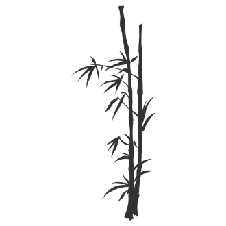 Naklejka bambus 0777
