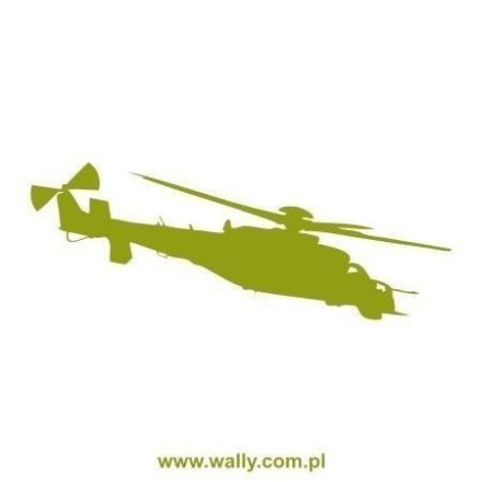 naklejka helikopter 1600