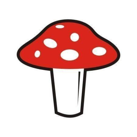 naklejka muchomorek 