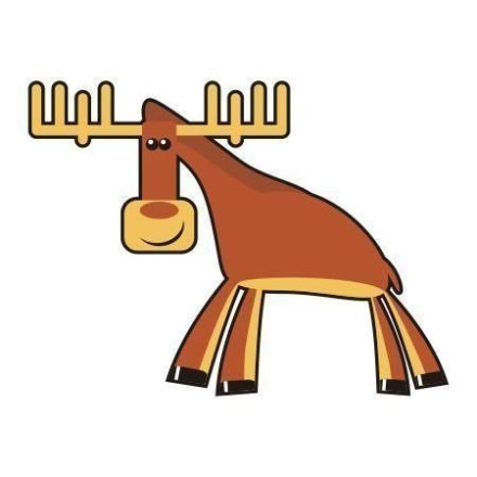 naklejka łoś 35 