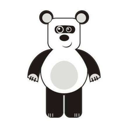 naklejka panda 22 