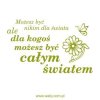 naklejka sentencja 1255
