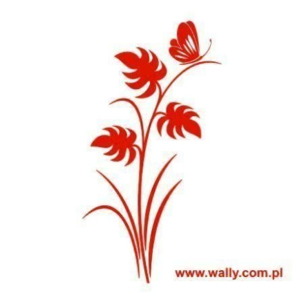 naklejka welurowa japoński 81