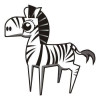 naklejka zebra 08