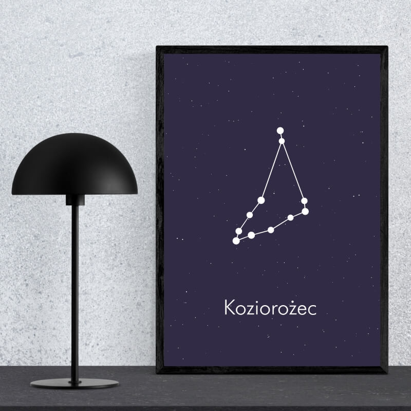 Plakat Znak Zodiaku Kozioro Ec Sklep Internetowy Wally