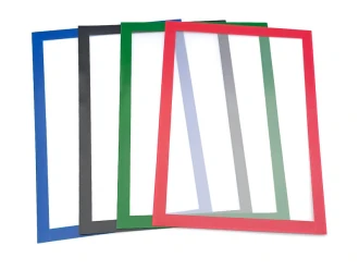 Ramka magnetyczna A4 do tablic różne kolory