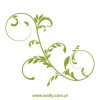 szablon malarski floral 0794 