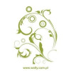 szablon malarski floral 0795