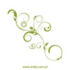 szablon malarski floral 0796 