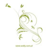 szablon malarski floral 0798