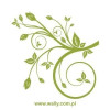 szablon malarski gałąź 1034