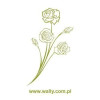 szablon malarski kwiaty 076 