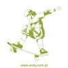 szablon malarski skater 1026