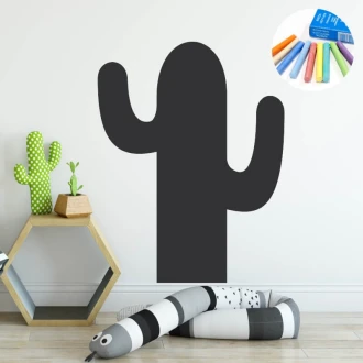 Naklejka kredowa dla dzieci kaktus 297