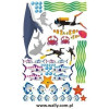 zestaw naklejek ocean 1150