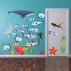 zestaw naklejek ocean 1150