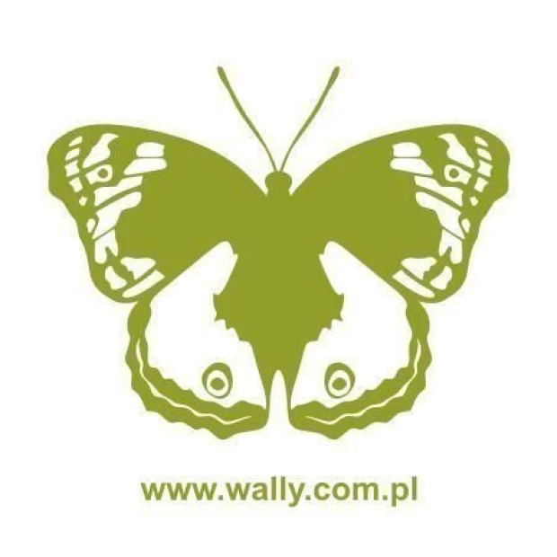 Motyl 007 w energetycznym odcieniu zieleni, idealny do ożywienia przestrzeni w nowoczesnym wnętrzu.