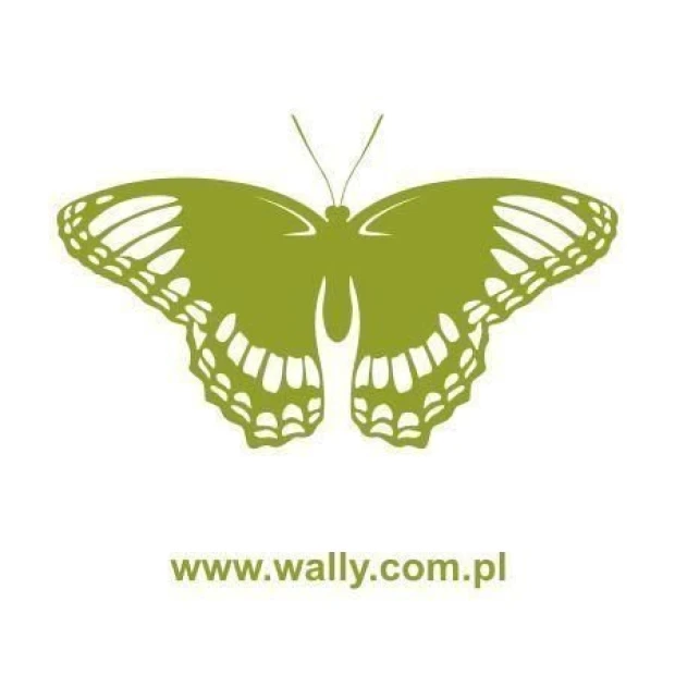Motyl w soczystym zielonym kolorze, idealny do ożywienia wnętrza w stylu ekologicznym lub dziecięcym
