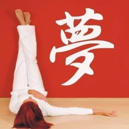 Szablon malarski japoński marzenie 0755