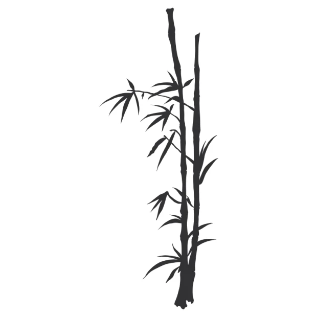 Elegancki szablon malarski bambus 0777, idealny do minimalistycznych wnętrz, wprowadza naturalny uro