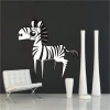 Stylowa naklejka zebra 08 o nowoczesnym designie, idealna do ożywienia przestrzeni w minimalistyczny