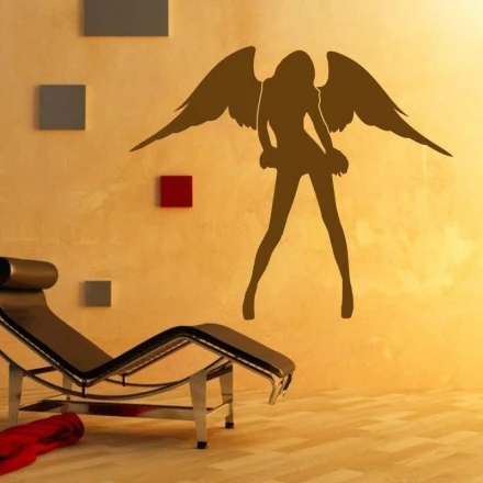 Naklejka kobieta anioł 1639