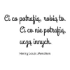 Naklejka 03X 23 cytat: ci co potrafią 1754 - Wzór graficzny. Czarny tekst na białym tle, różne style czcionek