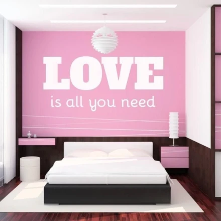 Naklejka 03X 24 love is all you need 1723