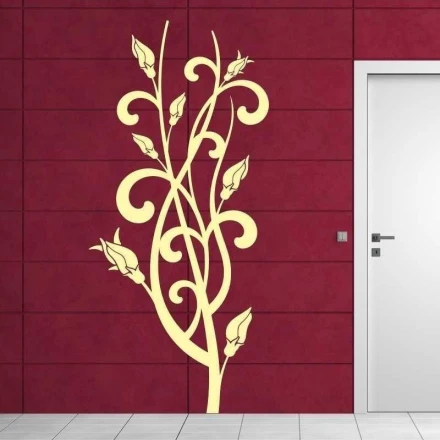 Szablon malarski 03X 01 kwiaty 1814