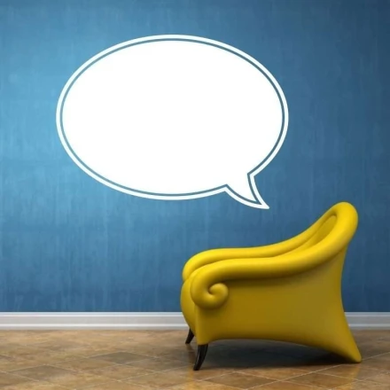 Tablica suchościeralna 066 dymek