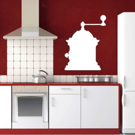 Tablica suchościeralna 056 młynek do kawy