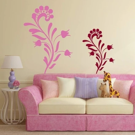 Naklejka 03X 15 kwiatek 1883