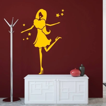 Szablon malarski 02X 22 kobieca sylwetka 1904