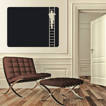 Naklejka kredowa drabinka 116