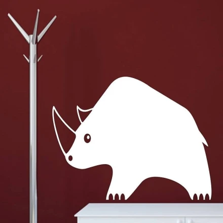 Tablica suchościeralna nosorożec 101