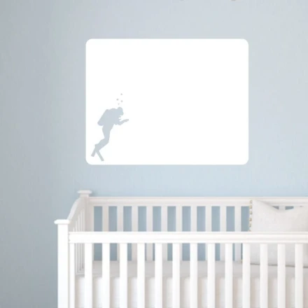 Tablica suchościeralna nurek 147