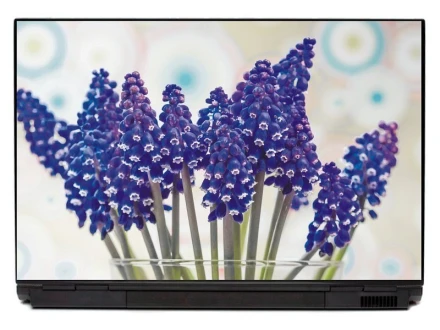 Naklejka na laptopa szafirki P411