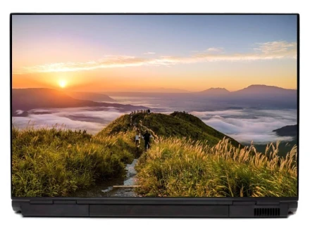 Naklejka na laptopa górski szlak P454