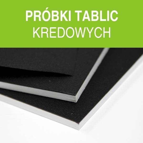 Komplet próbek tablicy kredowej