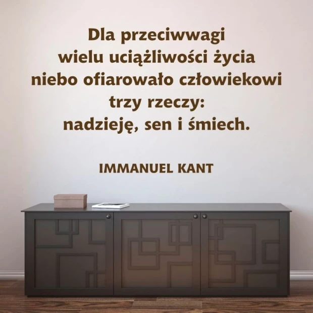 Naklejka dla przeciwwagi 1964 - Aranżacja w salonie. Ściany w jasnym kolorze, meble w ciemnym odcieniu