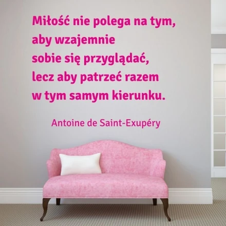 Naklejka miłość polega na tym 1939