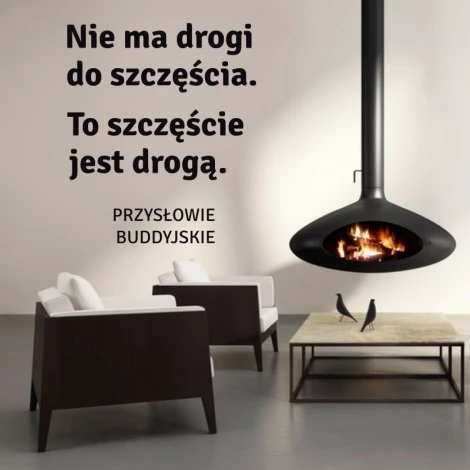 Naklejka nie ma drogi do szczęścia 1963 - Aranżacja w salonie. Ściany w jasnym kolorze, nowoczesne meble w stonowanych