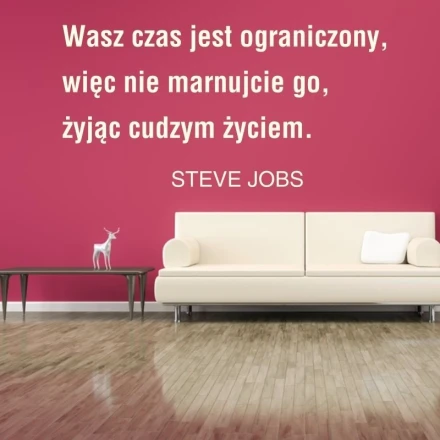 Naklejka wasz czas jest ograniczony 1956