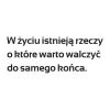 Naklejka w życiu istnieja rzeczy 1973 - Wzór graficzny. Tekst w dużej, wyraźnej czcionce na białym tle