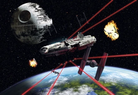 Fototapeta Star Wars Millennium Falcon 8-489