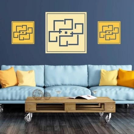 Naklejka dekoracyjna abstrakacja 2018