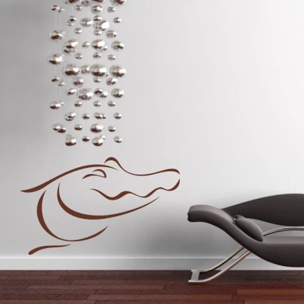 Naklejka dekoracyjna krokodyl 2010