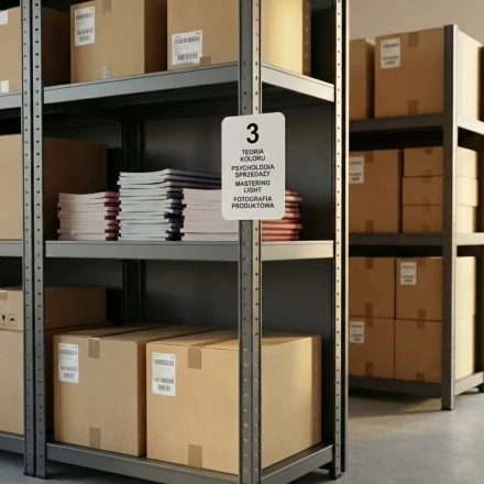 Tabliczka suchościeralna A4 z paskami magnetycznymi do regałów