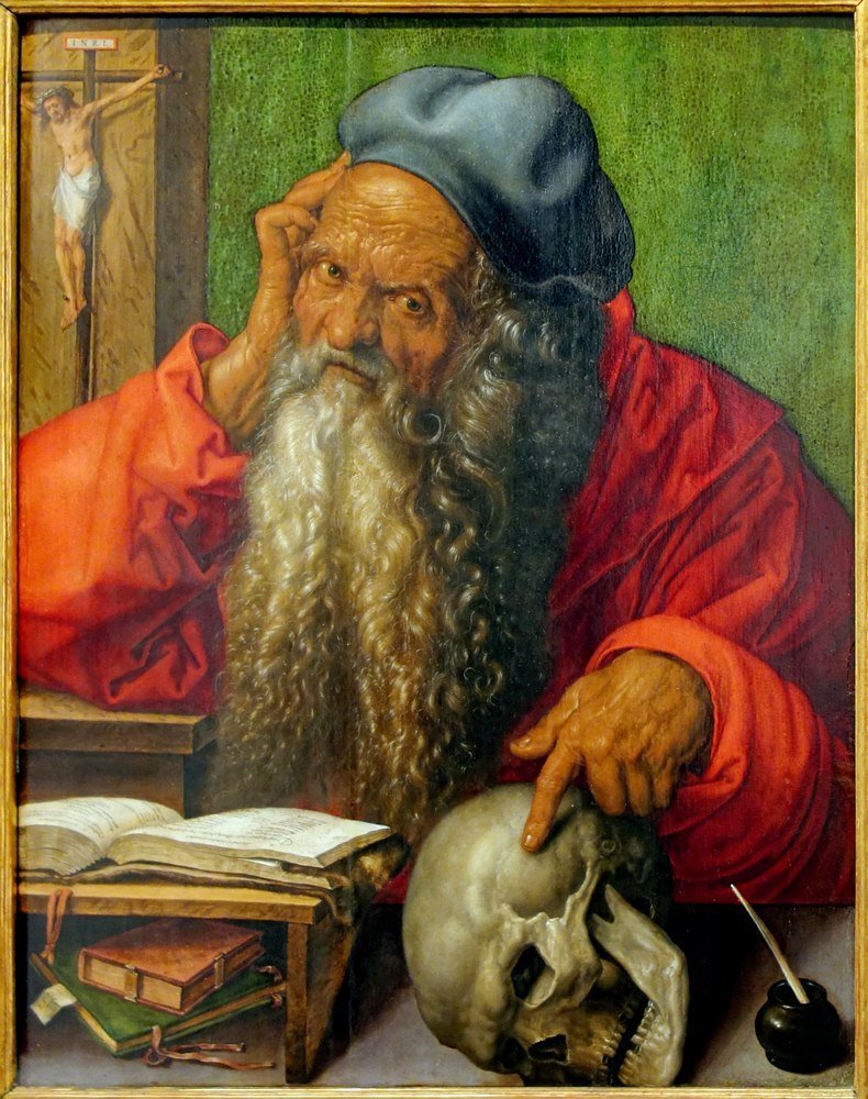 Reprodukcja obrazu Heiliger Hieronymus - Albrecht Dürer