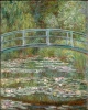 Reprodukcja Bridge over a Pond of Water Lilies, Claude Monet - Wzór graficzny. Most nad stawem otoczony liliami wodnymi